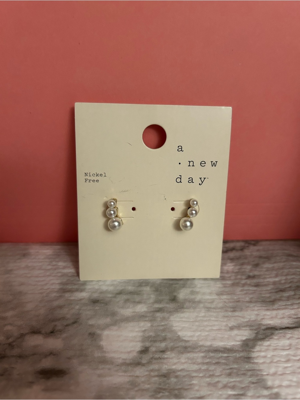 Target a.new.day Pearl Cluster Stud Earrings - White